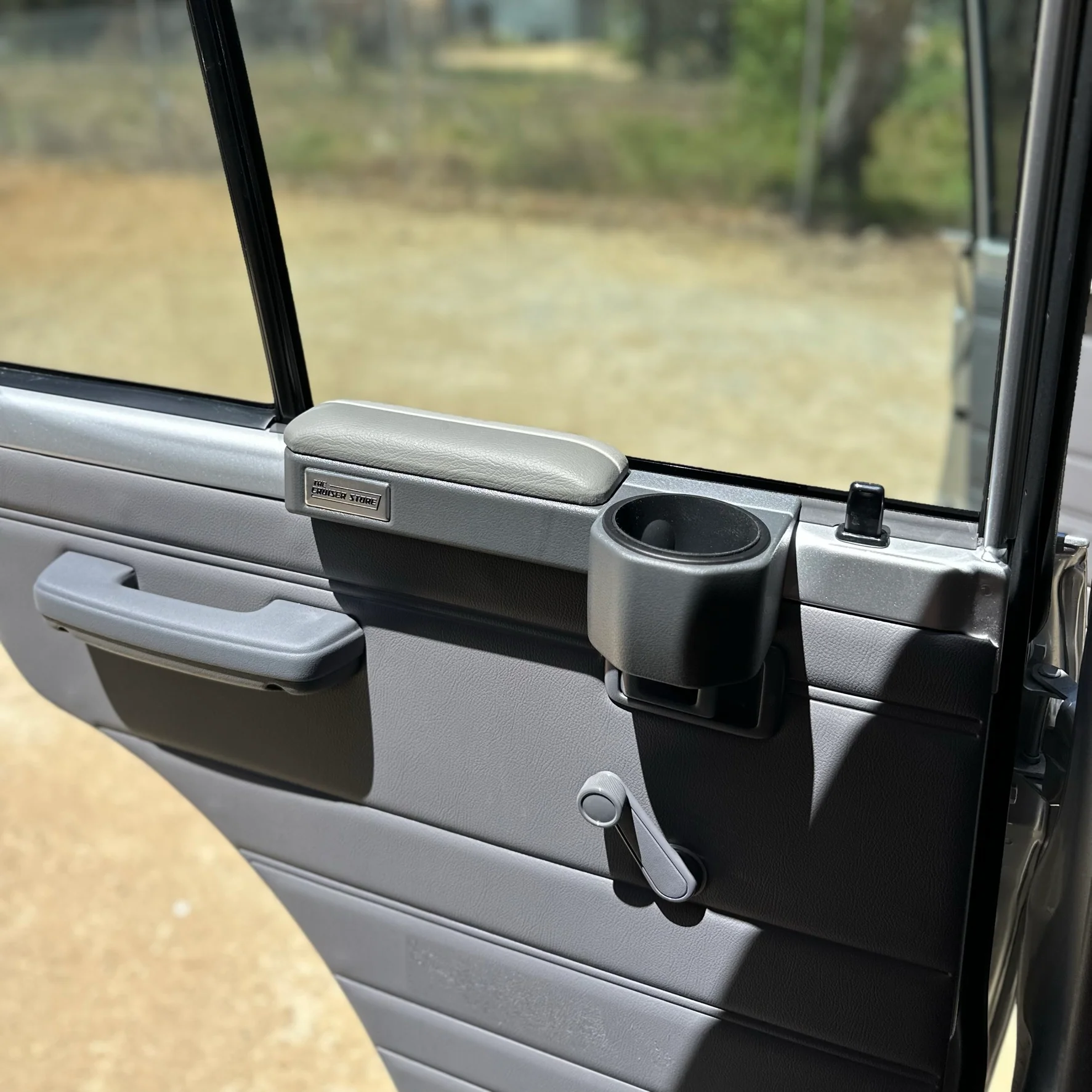 'STUBBY' Magnetic Armrest and Cupholder Pair - Suitable for 70 Series Land Cruiser (Rear Doors) - Image 3