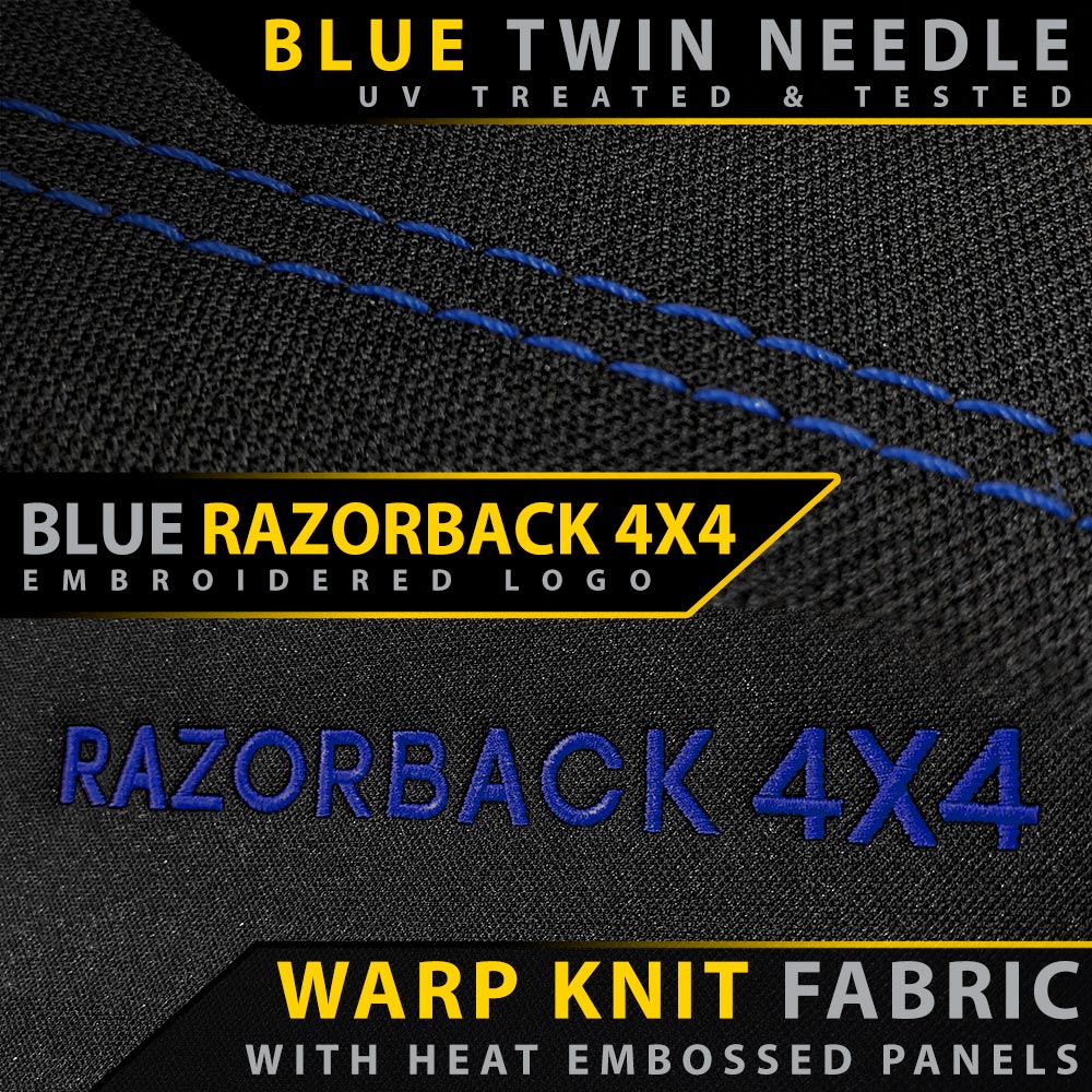 Razorback 4x4 - Toyota Landcruiser 200 Series - GX & GXL - GP6 Premium Neoprene 2nd Row Seat Covers (Available) - Image 20